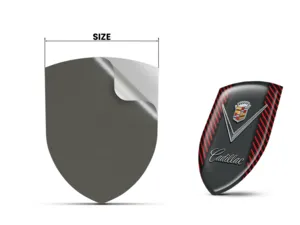 Cadillac Pegatinas En Relieve Duraderas Premium Máximo  ST